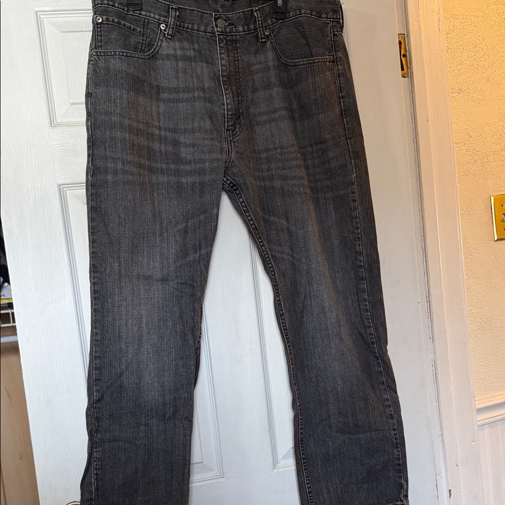 Levi's Dark Gray Straight Men's Jeans Style 505 38x30